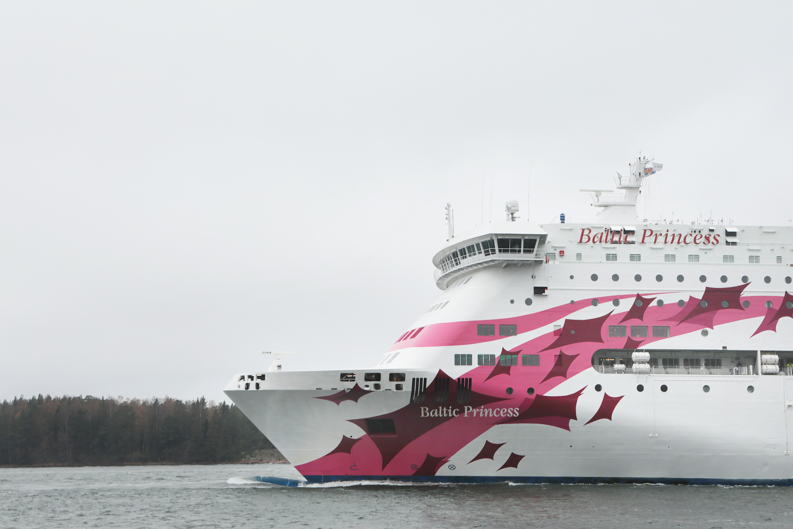 Baltic Princess lämnar Mariehamn för ny rutt | Nya Åland
