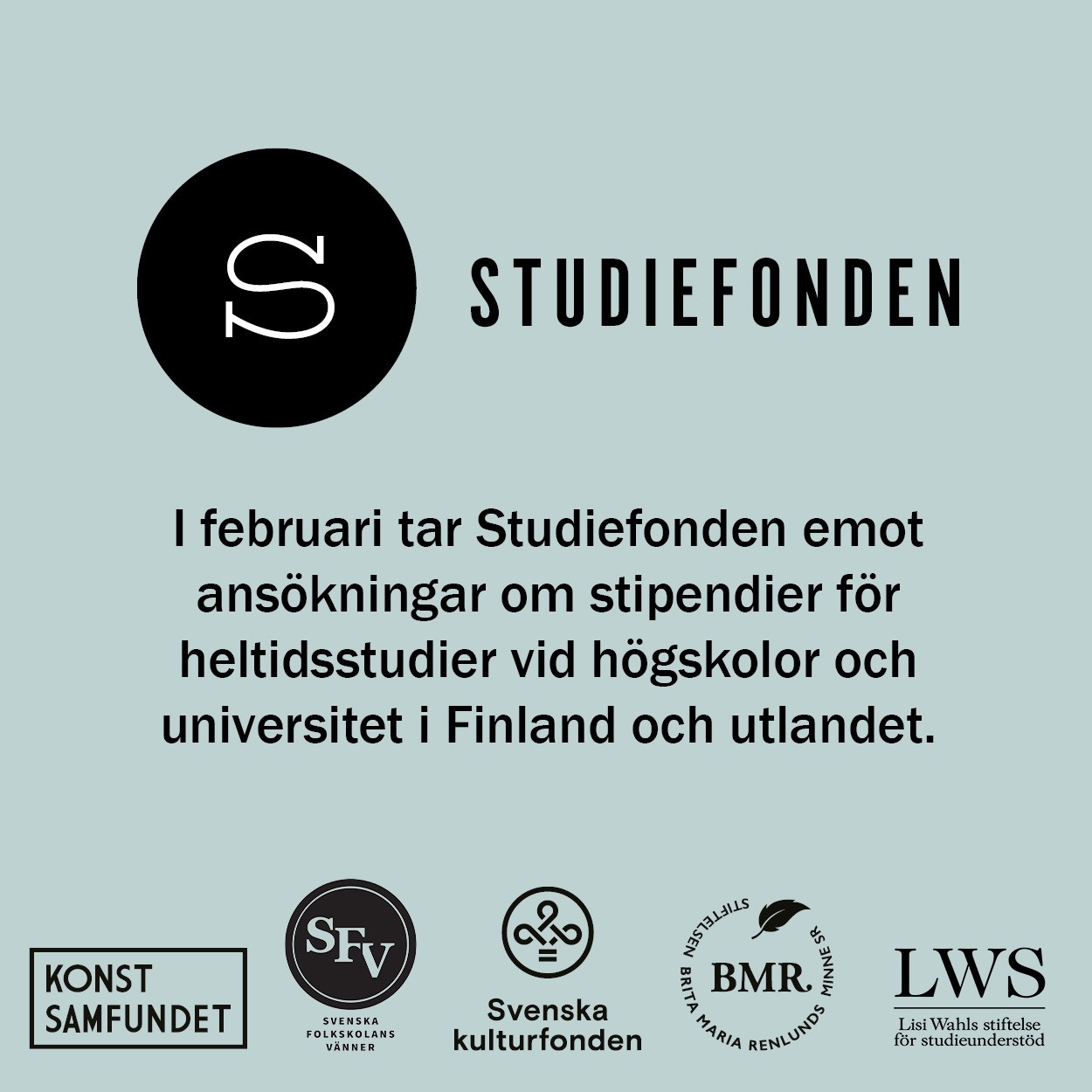 Svenska kulturfonden - Studiefonden